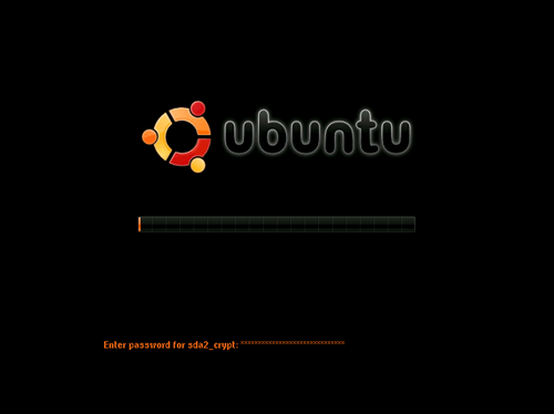 Ubuntu avec dm-crypt au boot